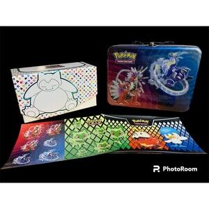 Pokemon collector lunch box and TCG Scarlet & Violet 151 Elite Trainer Box